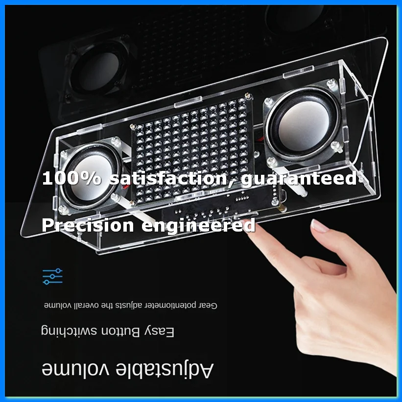 Dual-Channel Multi-Function Bluetooth Audio Assembly DIY Electronic Kit MP3 Speaker Welding Parts-A22U