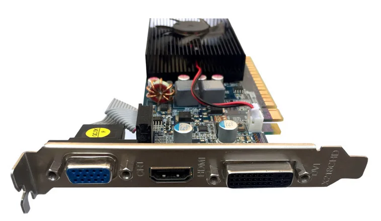 New GT730 brand machine half-height knife card desktop 10/12 generation 2G independent graphics card DDR3 small chassis