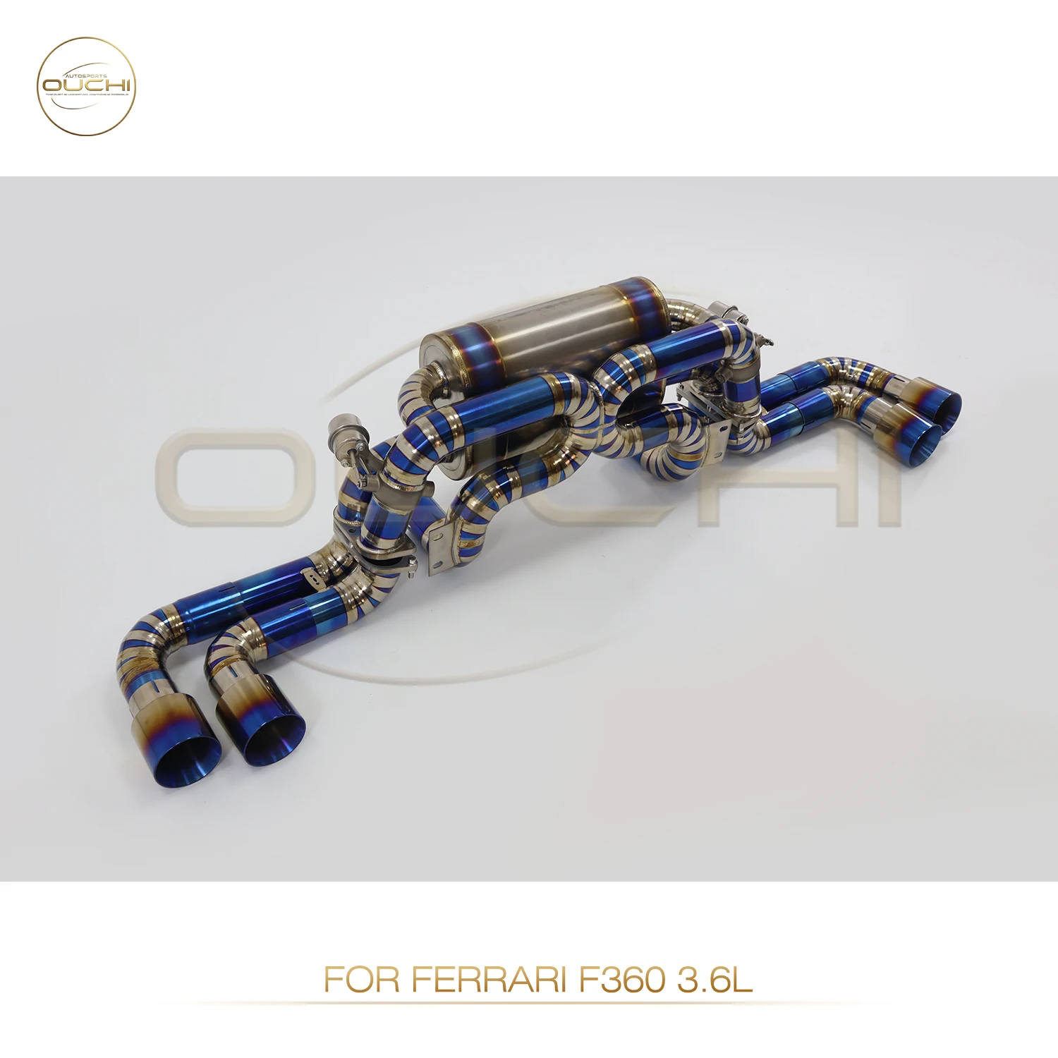 

OUCHI Titanium Alloy Catback Exhaust System For Ferrari F360 3.6L High Performance Automotive Accessory
