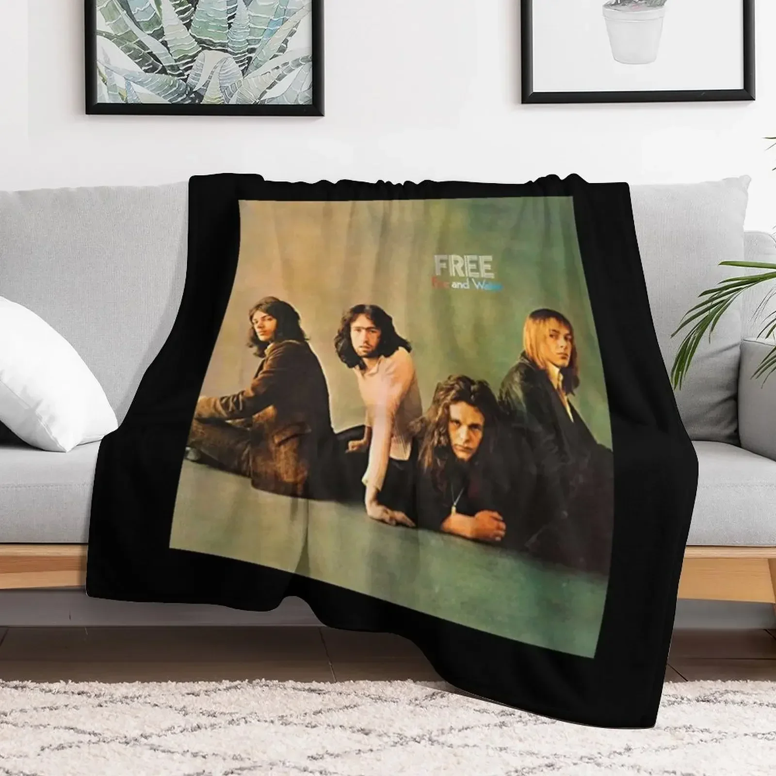 

Free Fire And Water Throw Blanket Blankets For Bed Large Thin Blankets Custom Stuffeds Blankets