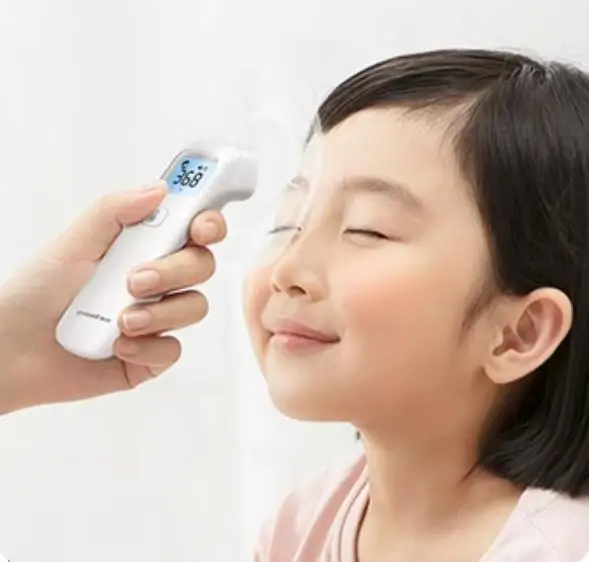 Yuwell Contactless Infrared Forehead Thermometer Gun High Precision Non Contact Digital Medical Thermometer Fast Read Body Fever