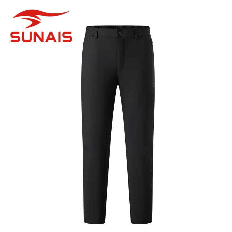 

SUNAIS Summer New Men's Pants High Stretch Quick Dry Breathable Casual & Sports Wear 630412