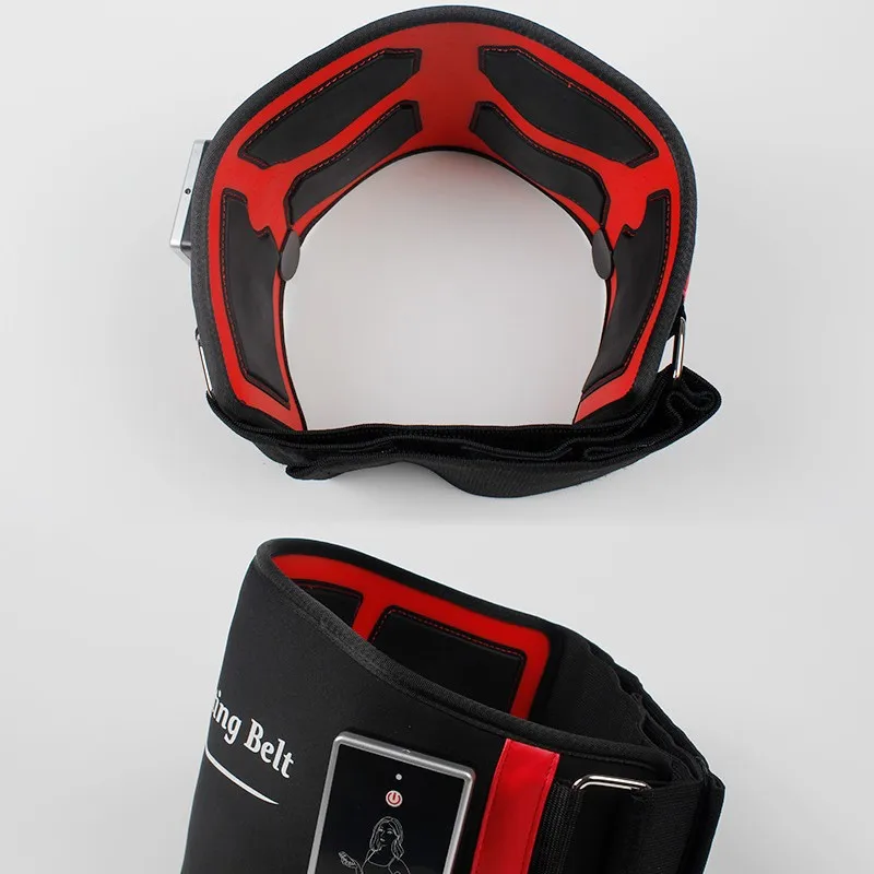 قابلة للشحن المحمولة الكهربائية الأنسجة العميقة اللفافة مدلك اللفافة للعضلات العلاج الطبيعي Ems حزام تدليك لاسترخاء العضلات #5