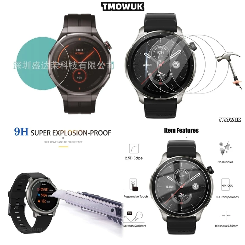 

For Honor Watch 5 Ultra Watch5 Smooth Film, HD Clear 9H Tough Screen Guard