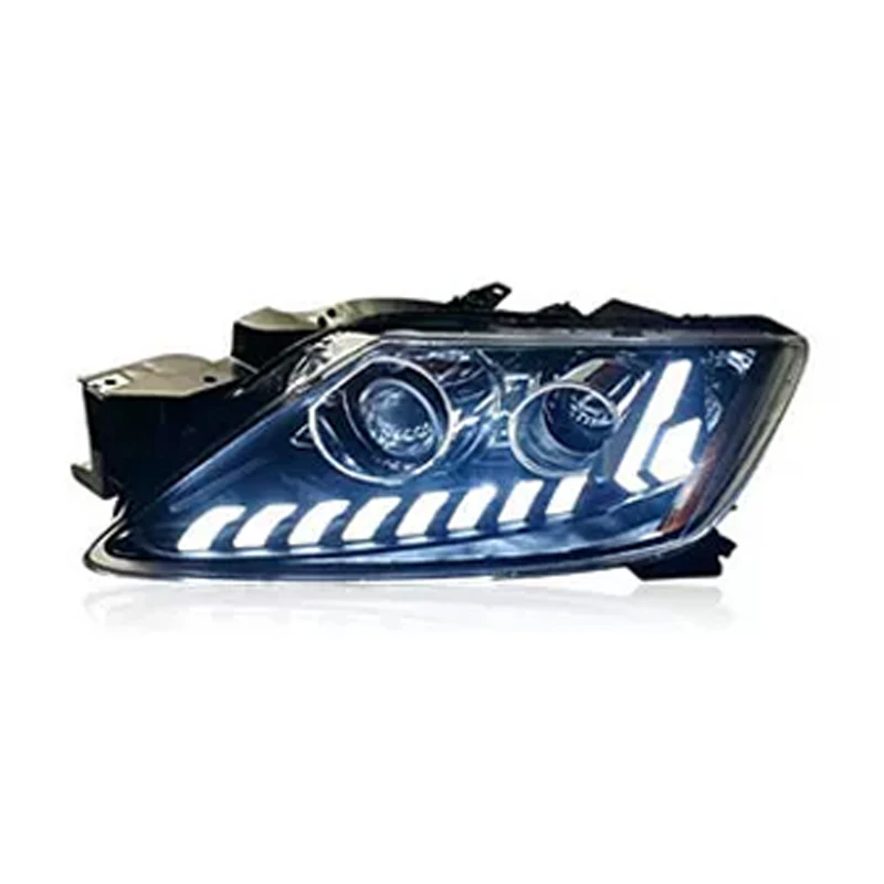 Upgrade LED Headlight Assembly for Mazda CX‑7 2008‑2014 DRL Lens Sequential Dynamic Turn Signal Plug And Play Auto Accessories
