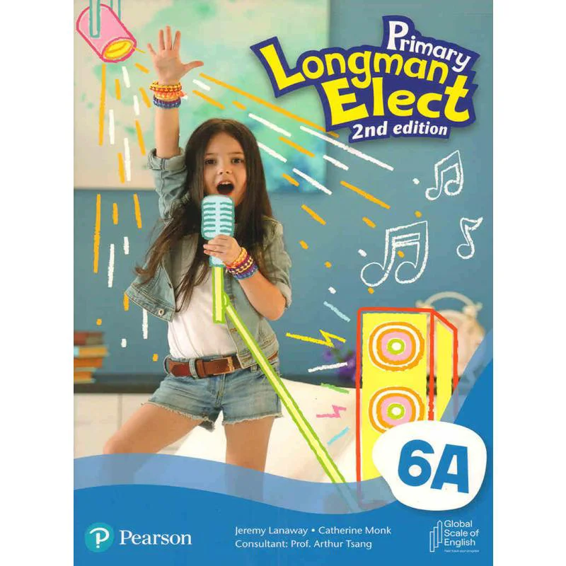 

Primary Longman Elect, второе издание, 6A, 2023, Ed Pearson Pearson Education, 9789888774951, книга