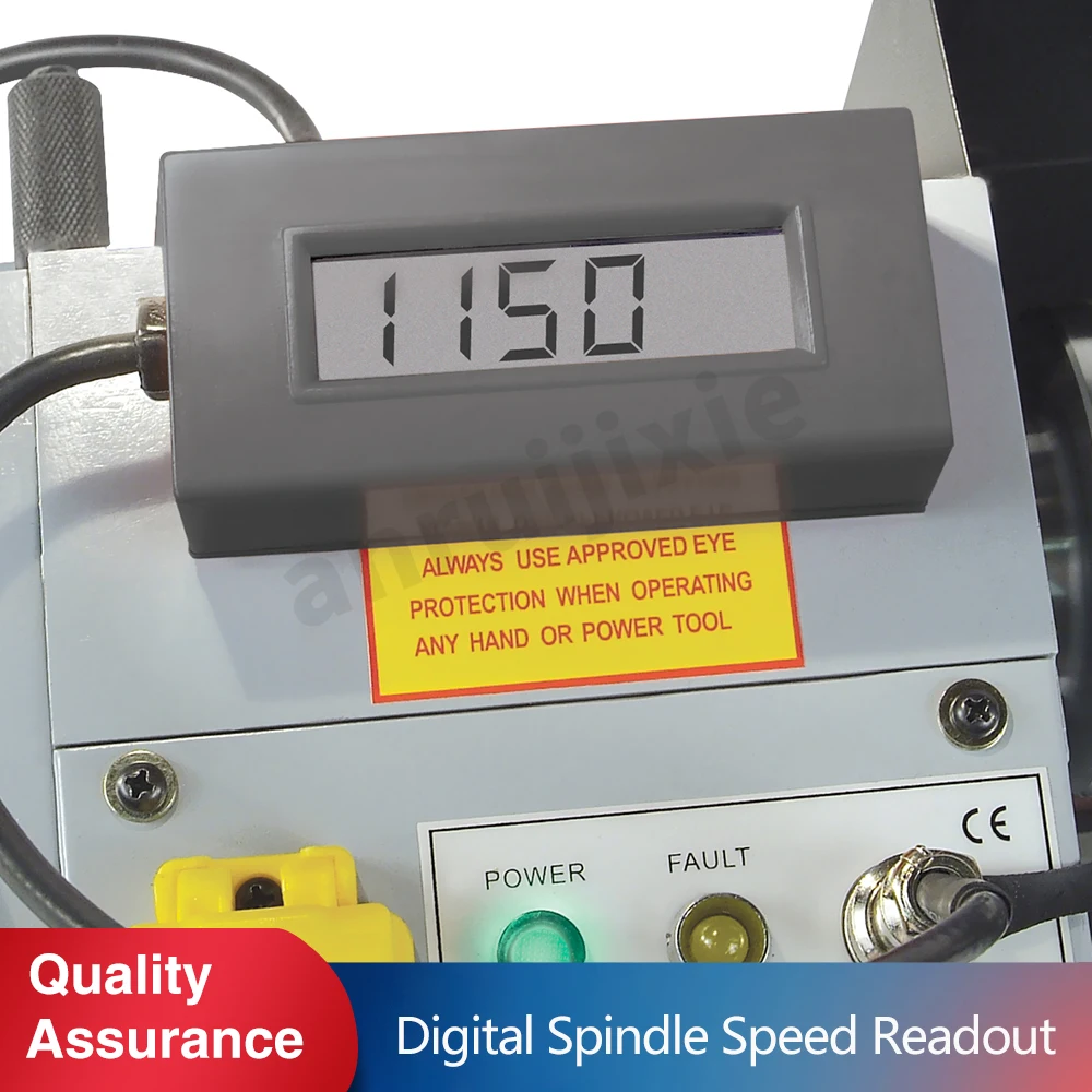 Digital Spindle Speed,  S/N:10030 SIEG SC2&SX2L&SX2&JET BD-X7&JET JMD-X1L &Grizzly G0765&CX612 Readout Meter Brushless