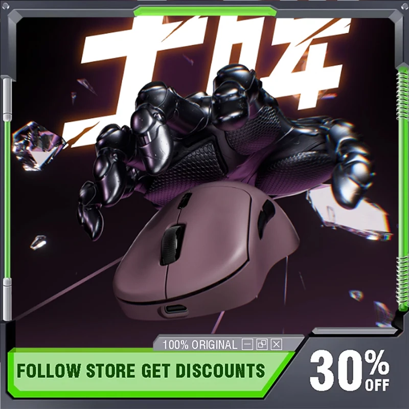 

Беспроводная игровая мышь Rapoo VT3 MAX, двойная 8K PAW3950/PAW3398, длительный срок службы батареи, эргономичная офисная компьютерная мышь для ноутбука, подарок для геймера