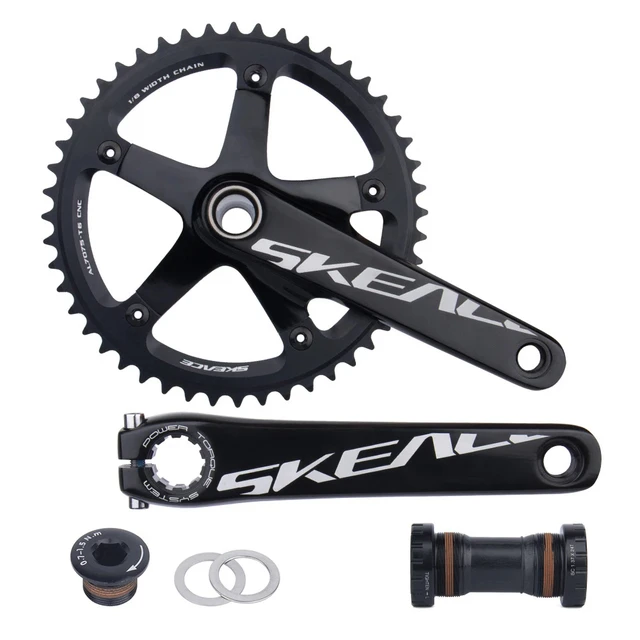 Thm Crankset|skeace 48t 165mm Aluminum Fixed Gear Crankset With Bb For Road  Bikes