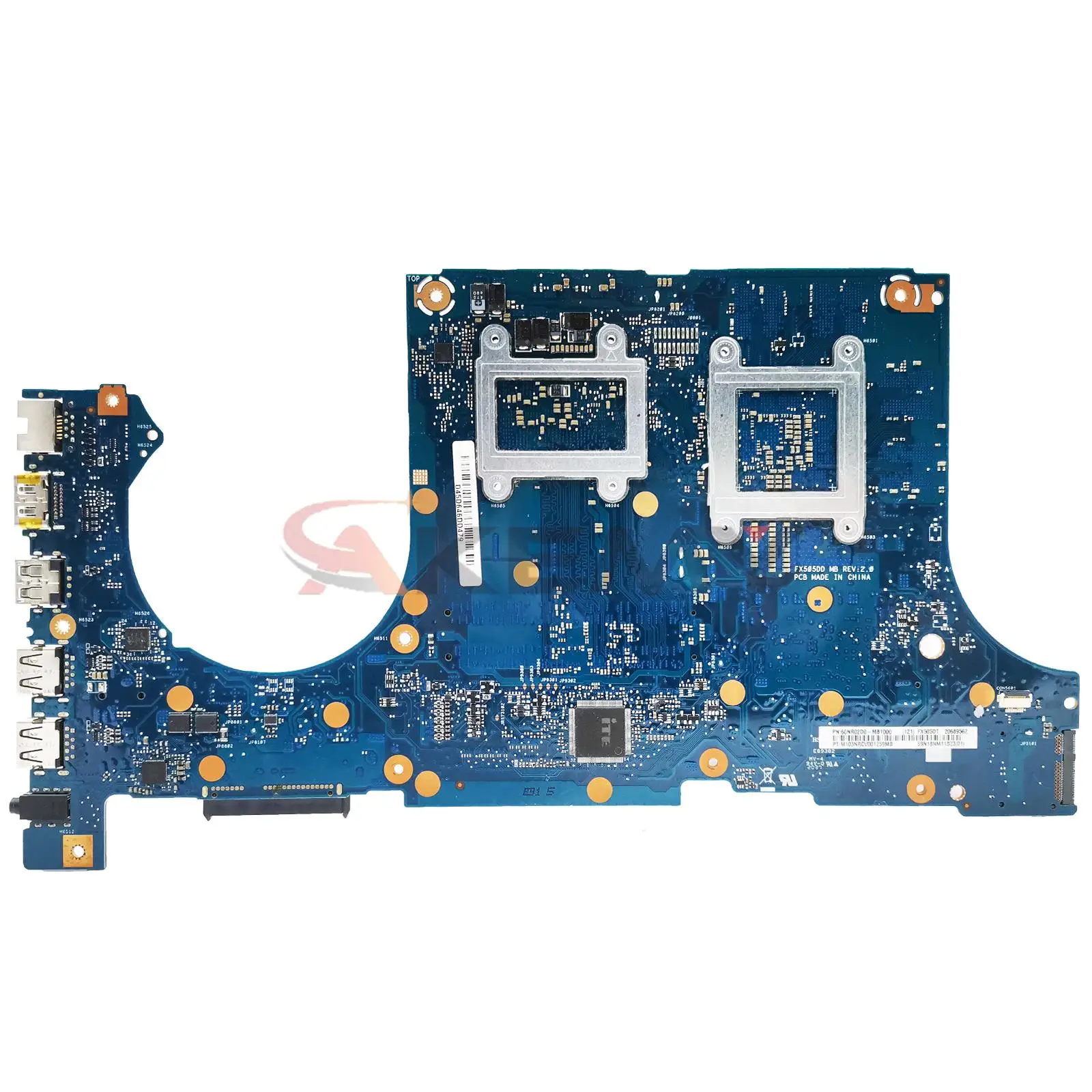 Imagem -04 - Placa-mãe do Portátil Akemy para Asus Fx505dt Fx705dt Fx95d Fx505d Fx505dd Gtx1650m R53500h R7-3750h