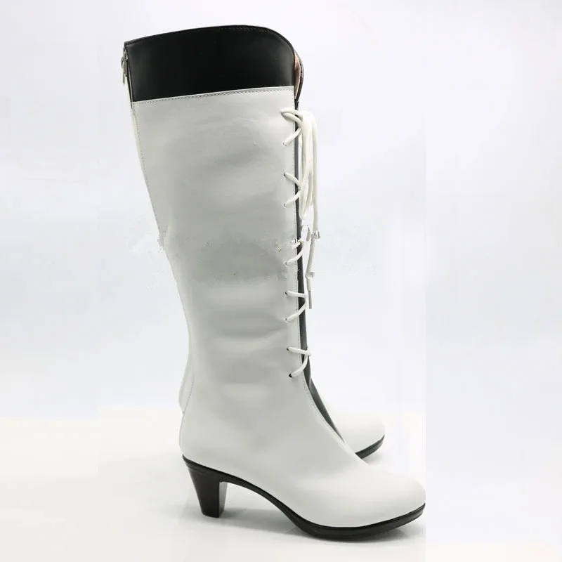 DY20SBluuCosplay Pandora Hearts Alice Cosplay Sapatos Botas personalizadas25