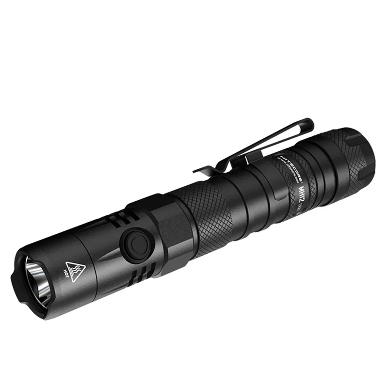 NITECORE MH12 V2 LED Flashlight CREE XP-L2 V6 LED 1200Lumen USB-C Rechargeable Dual Fuel EDC Troch Lantern With Battery