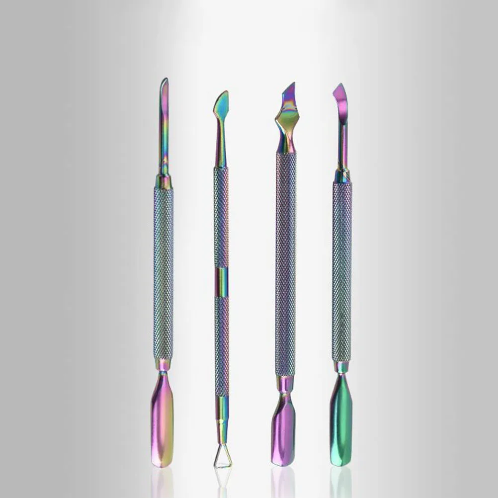 

4Pcs Lightweight Portable Nail Tools Perfect for Professional Home Use Easy to Carry Store Practical Gift Manicure Supplies