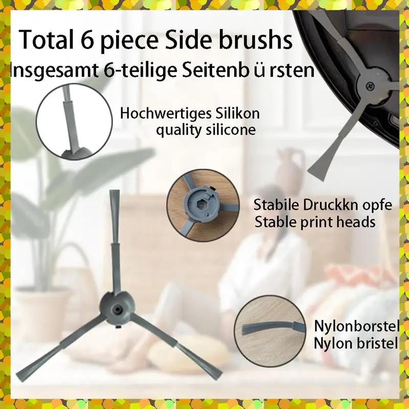 AGLH 15 قطعة مجموعة الملحقات ل Eufy Clean L50 /L50 SES /L60 /L60 الهجين جهاز آلي لتنظيف الأتربة الجانب الرئيسي فرشاة مرشحات كيس لجميع الغبار