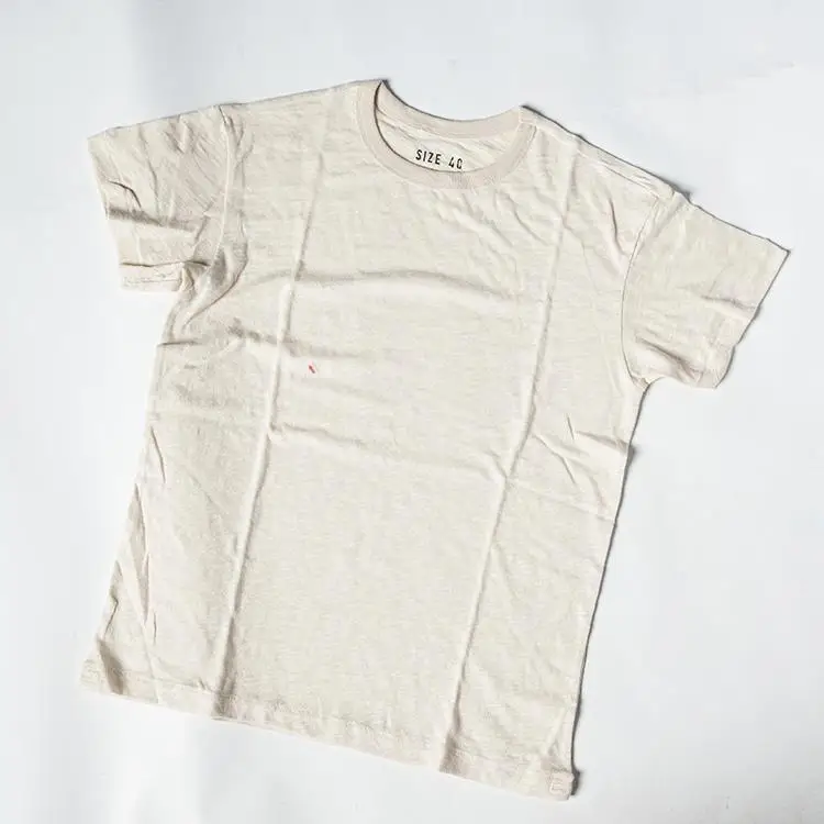 

Original Color Bamboo Cotton Base Shirt Gentle Touch Feeling Rugged Bronson Loose Fit Youthful Style Breathable Summer T-Shirt