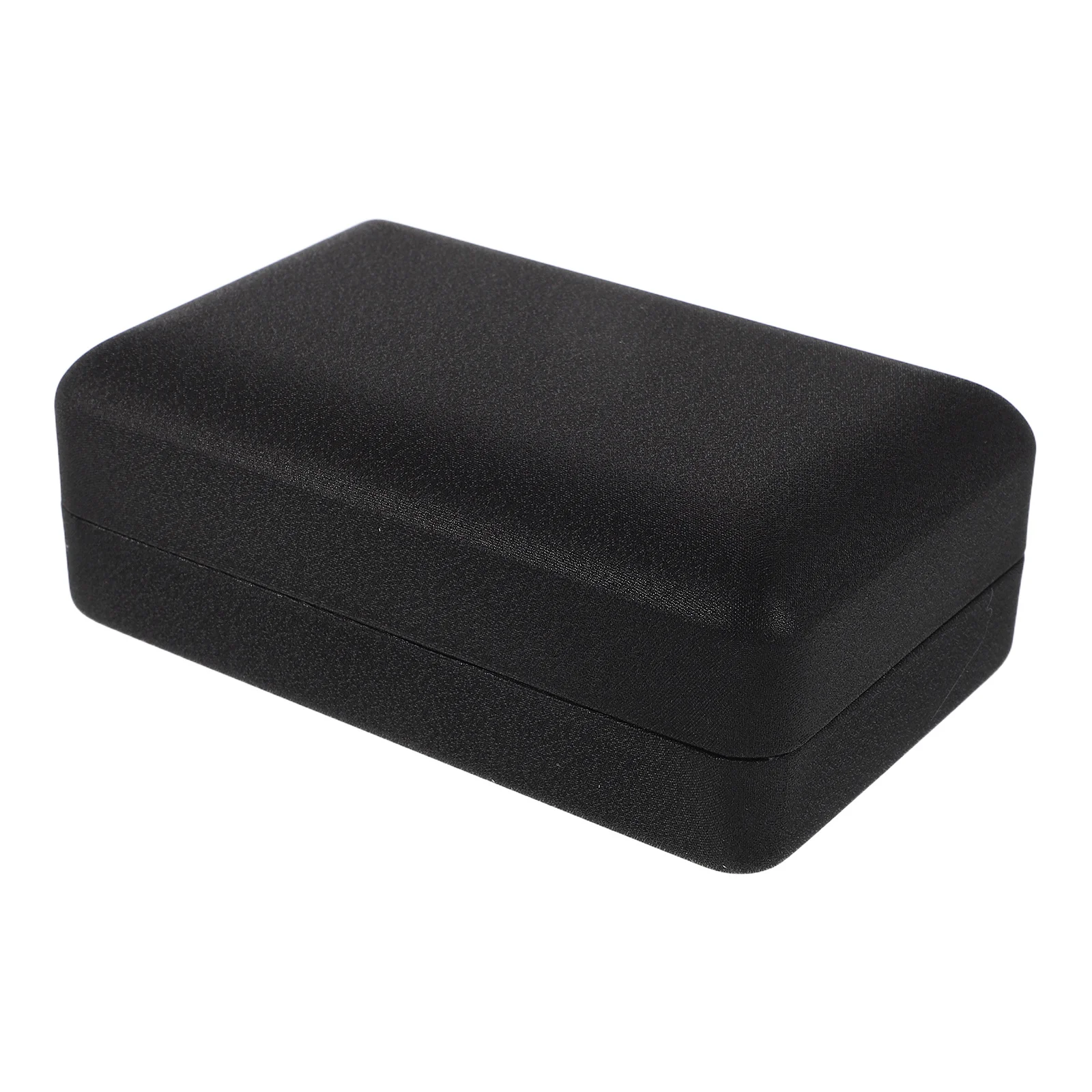 

Black Compact Jewelry Organizer Box for Travel Rings Earrings Accessories Small Jewelry Case for Women Girls Small Storage Box