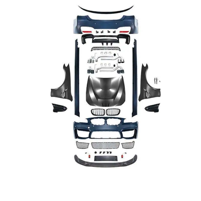

Suitable for 10-17 BMW 5 Series change crossover M4 surround F10F18 change M4 front bar rear bar side beam tail lip