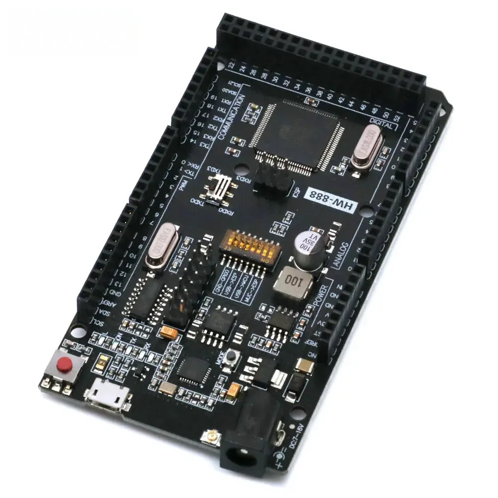 Mega2560 + WiFi R3 CH340G 32Mb memory USB-TTL  Compatible for Arduino Mega NodeMCU WeMos Development board ATmega2560+ESP8266