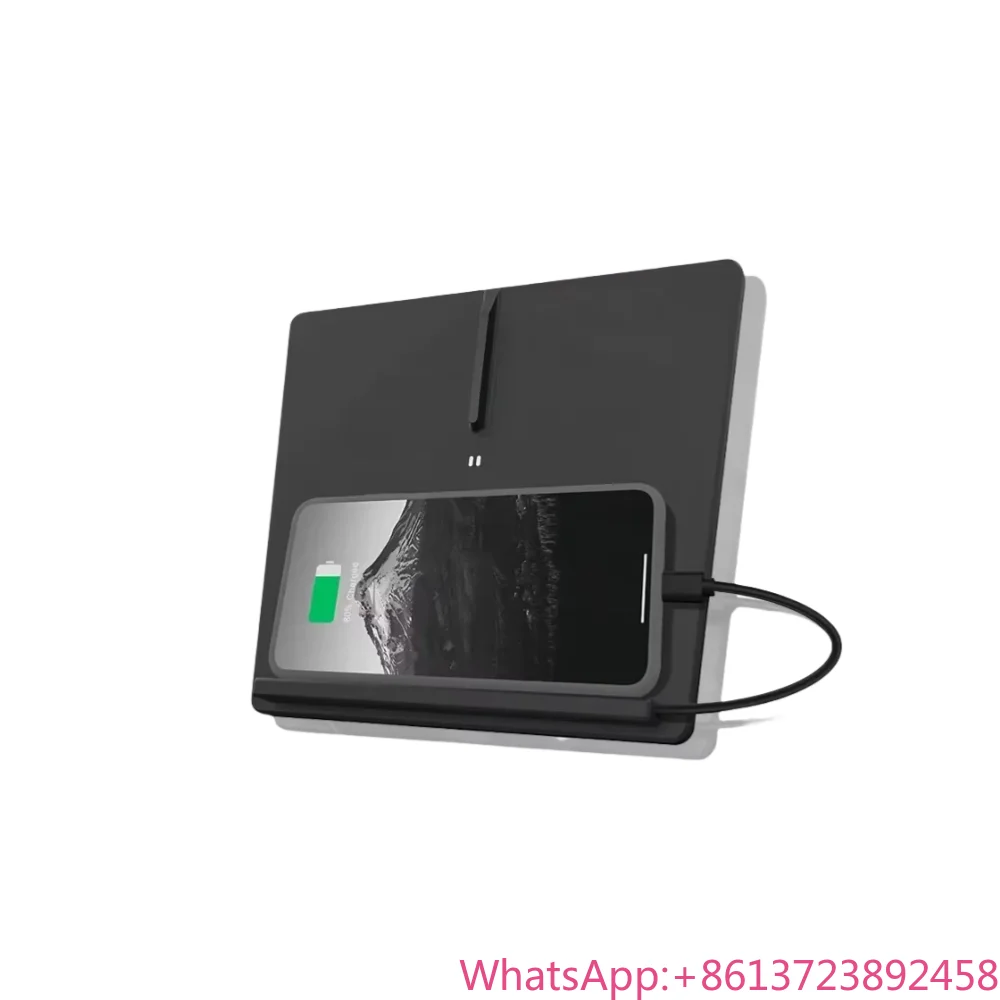 

Qi Fast Charging Car Wireless Charger for Tesla Model 3 2017-2020 Dual 10W Charger Phone Charging Pad for Tesla Car Accessories