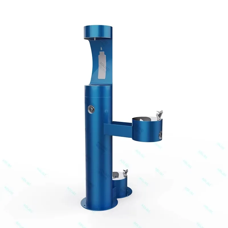 نافورة شرب الجرانيت التجارية الخارجية بالطاقة الشمسية مع نظام إعادة تدوير المياه لـ Plazas #3