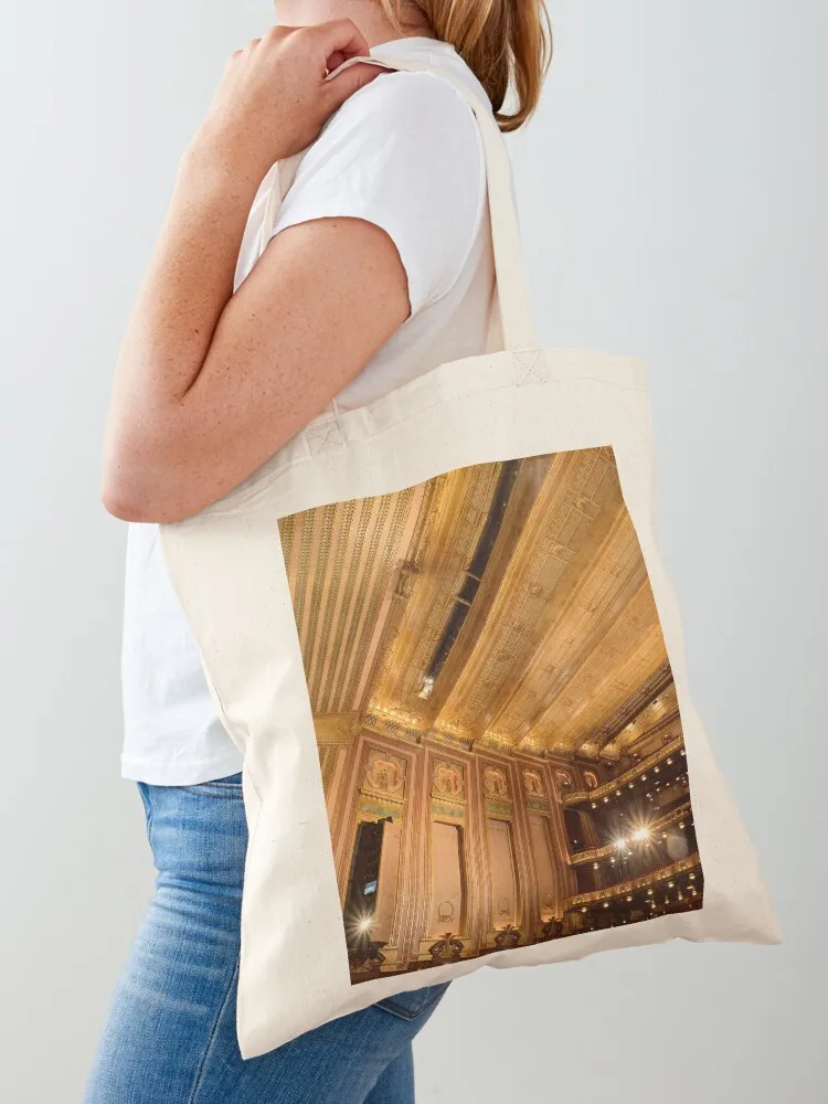 Lyric Opera House - Chicago Tote Bag supermarket folding bag Women's handbag tote bag custom