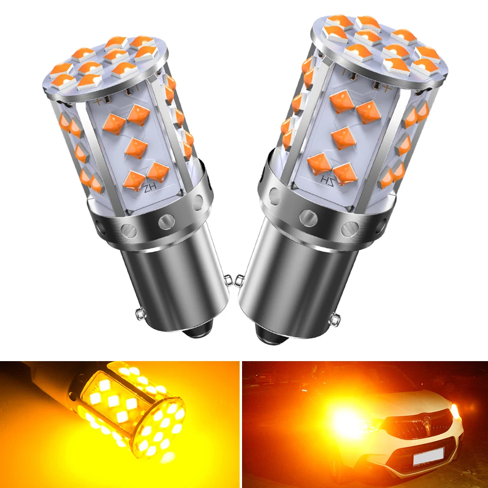 2Pcs PY21W BAU15S P…