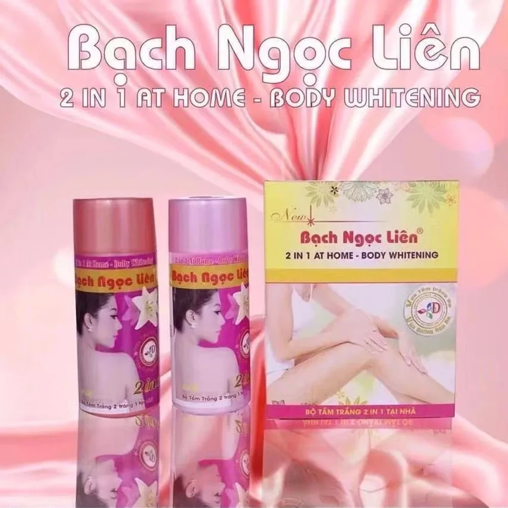 Kem bạch Ngọc liên đỏ hủ, Kem body xanh, dưỡng 6in1, giúp trắng da giữ ẩm mềm mượt da, Tắm trắng 2in1 at home - body white