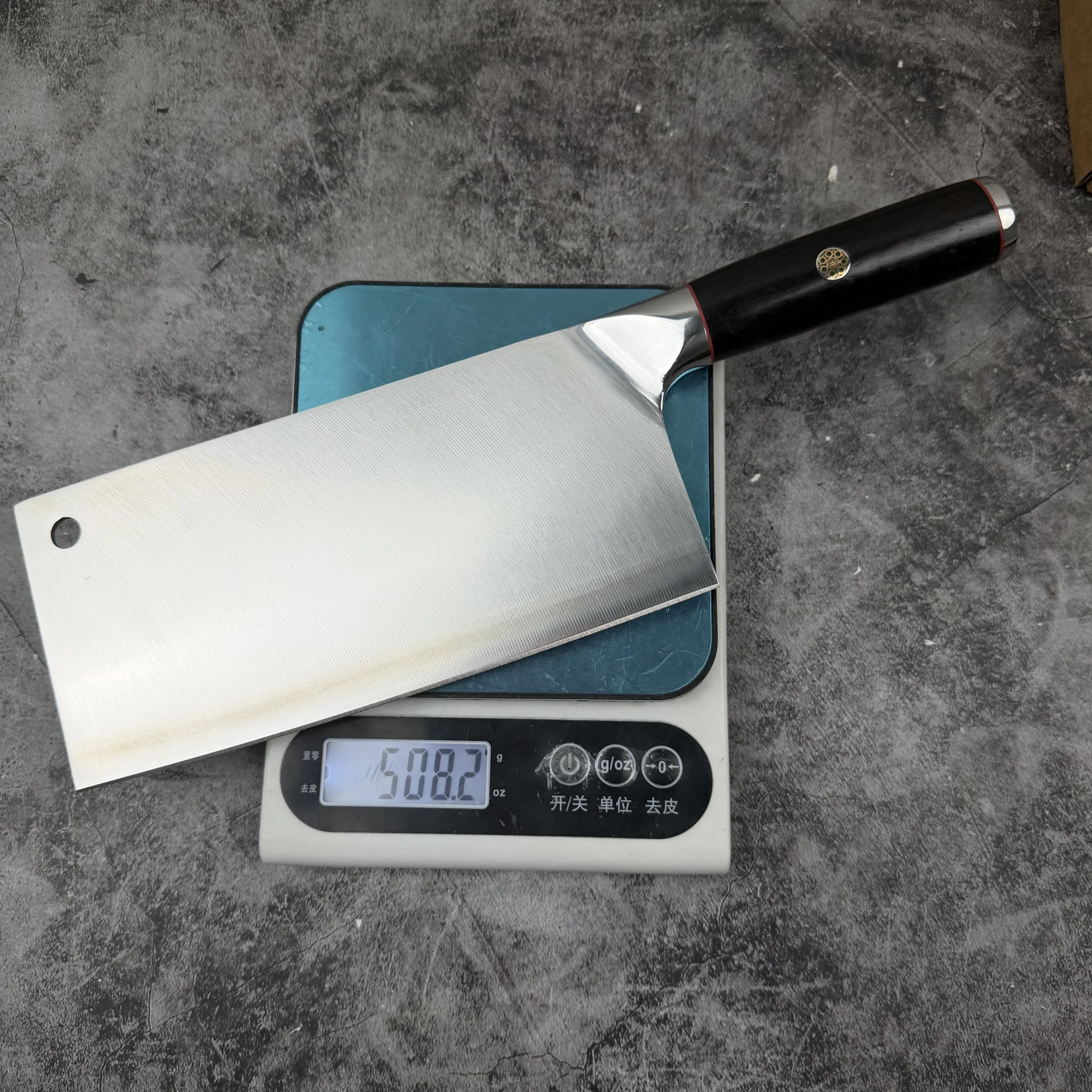 8 Inch Chopper Knife Welding DC53 Die Steel Blade Chopping Cleaver Slicing Professional Kitchen Knife Meat And Poultry Tools