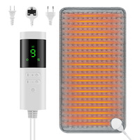 30x60cm Portable Electric Heating Pad Heater Period Cramps Care Shoulder Abdomen Legs Warming Blanket Office Home Camping Mat