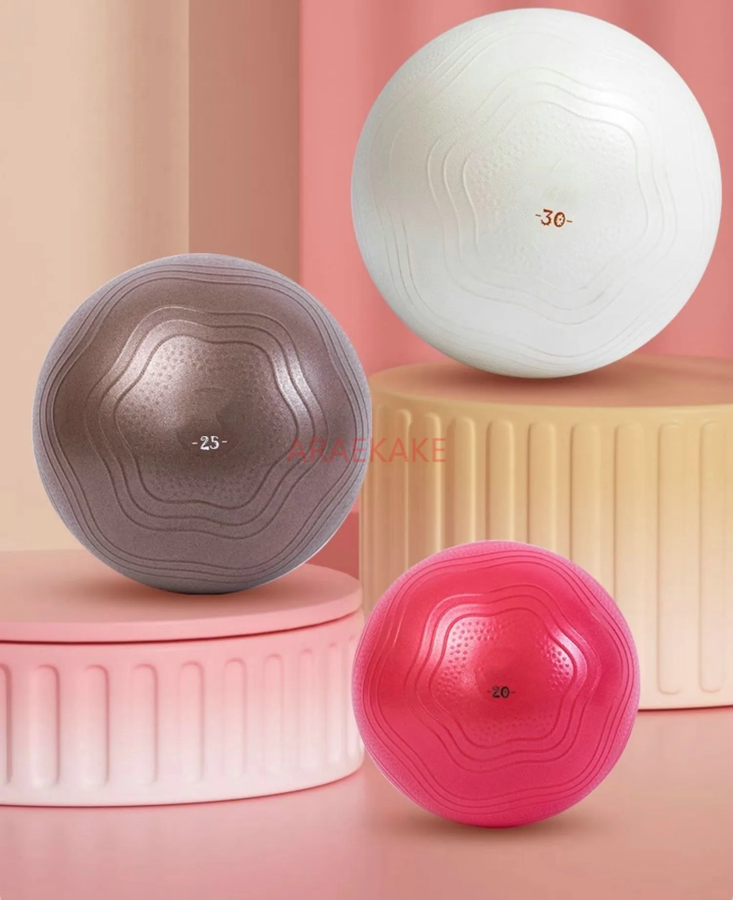 1pcs Thickened explosion-proof yoga ball, fitness ball equipment, shaping elastic ball, yoga ball