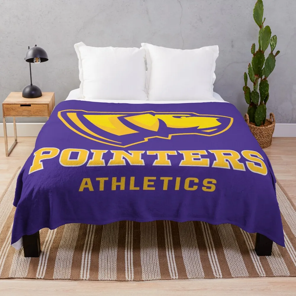 

University of Wisconsin–Stevens Point athletics Throw Blanket Cozy Warm Blanket for Bed Room Decor