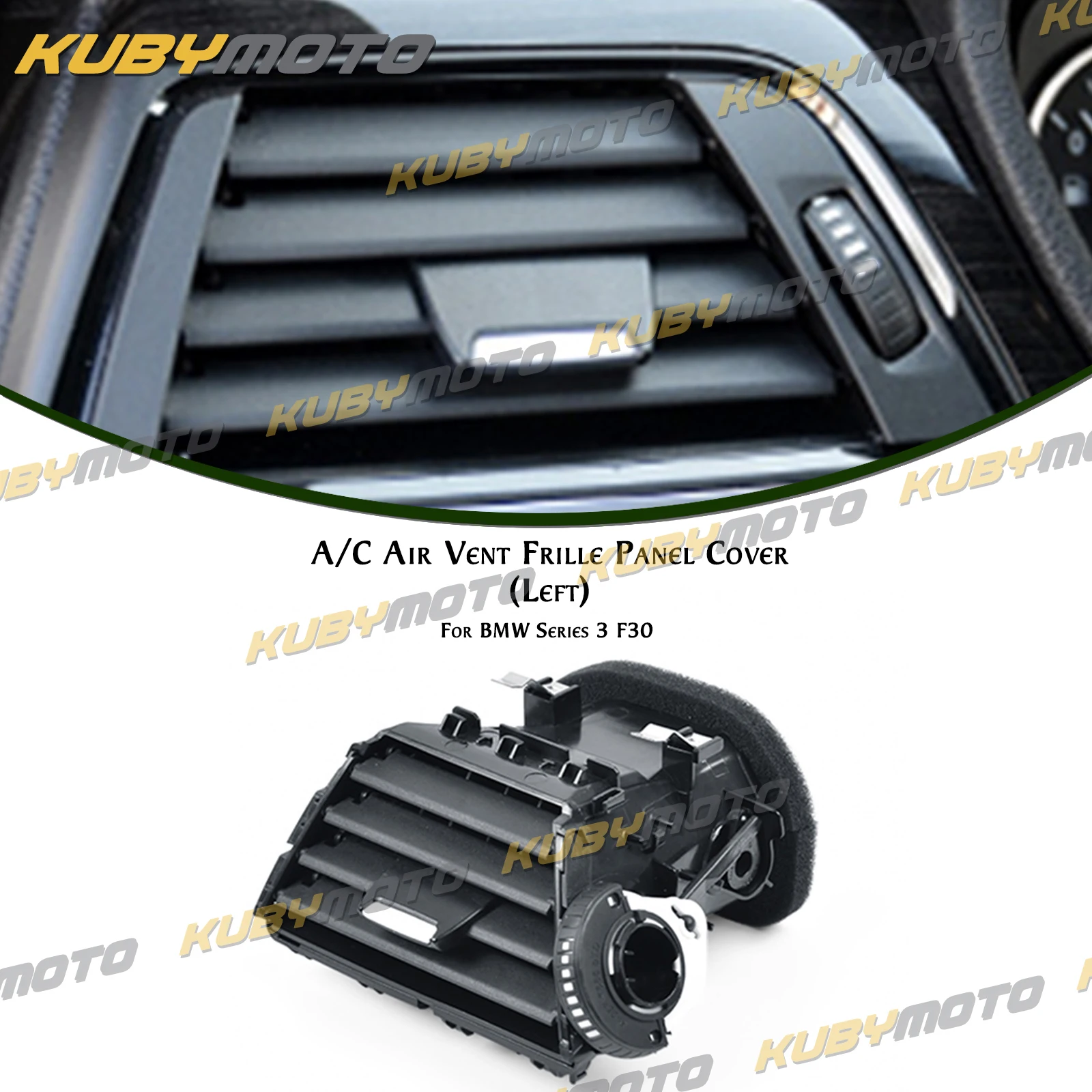 

Панель консоли салона автомобиля, решетка воздуховода кондиционера для BMW 3 серии F30 F31 F34 F35, 4 серии F32 F33 F36