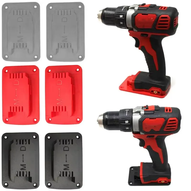 

For Dewalt/Milwaukee14.4/18V/20V Battery Tools Machine Holder Tool Storage Rack Wall Mount Tool Bracket Fixe Device Tool Holder