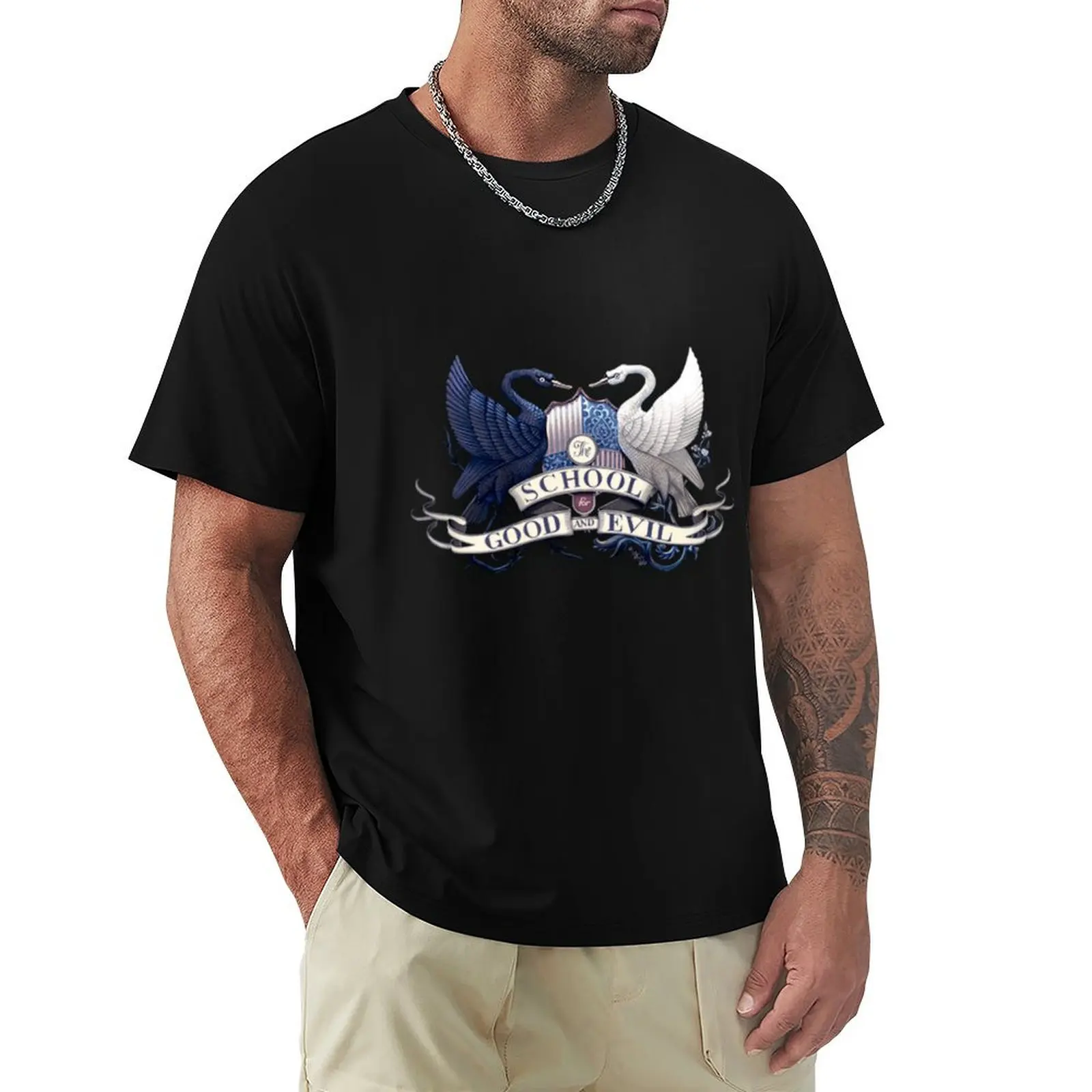 larger SGE crest! T-Shirt Big and Tall Crew Neck Tee