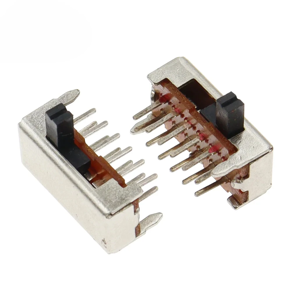 1000 قطعة SK24D02 تبديل التبديل SK24D02VG5 12Pin 2P4T الشريحة التبديل مقبض عالية 5 مللي متر SK-24D02 #2