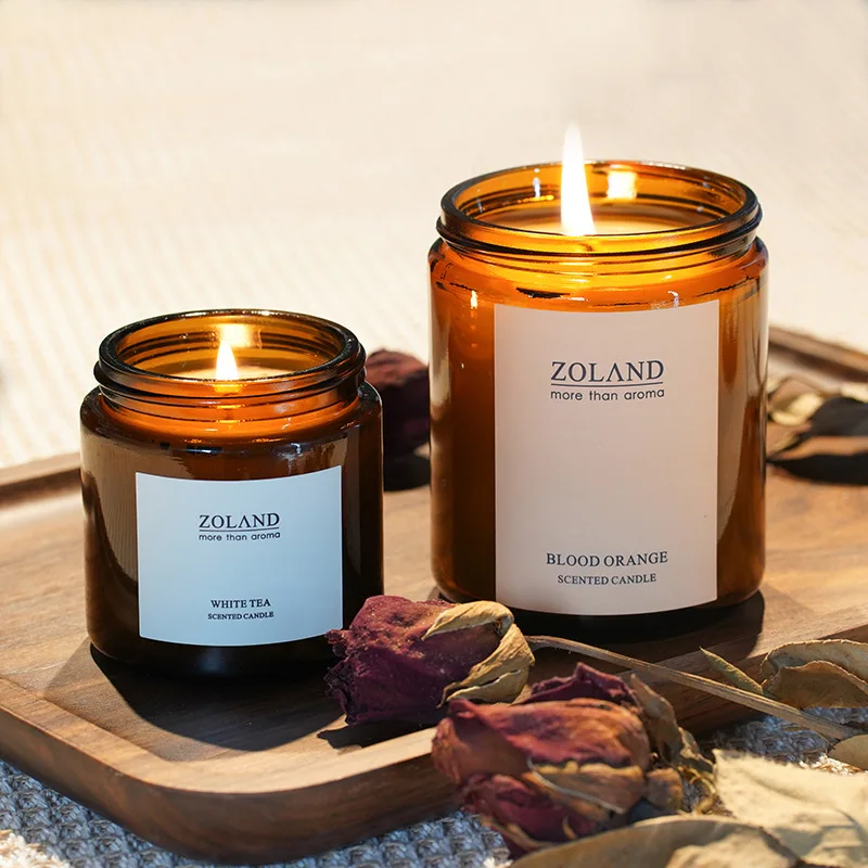 Handmade Scented Fragrance Romantic Candle Light Gift Scented Aromatic Candles Guest Gift Candles Wedding Candles Candle Jar