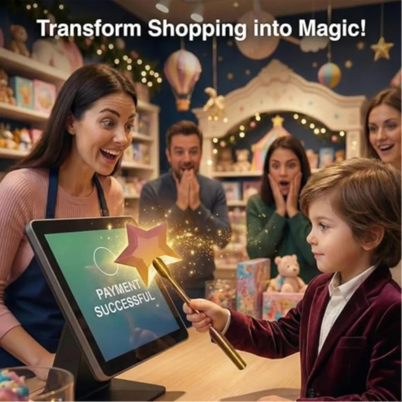 3d Printed Wand Tap To Pay Credit Card Wand Tap To Pay Wands Star Magic Contactless Payment Card Holder Perfect Gift For Kids