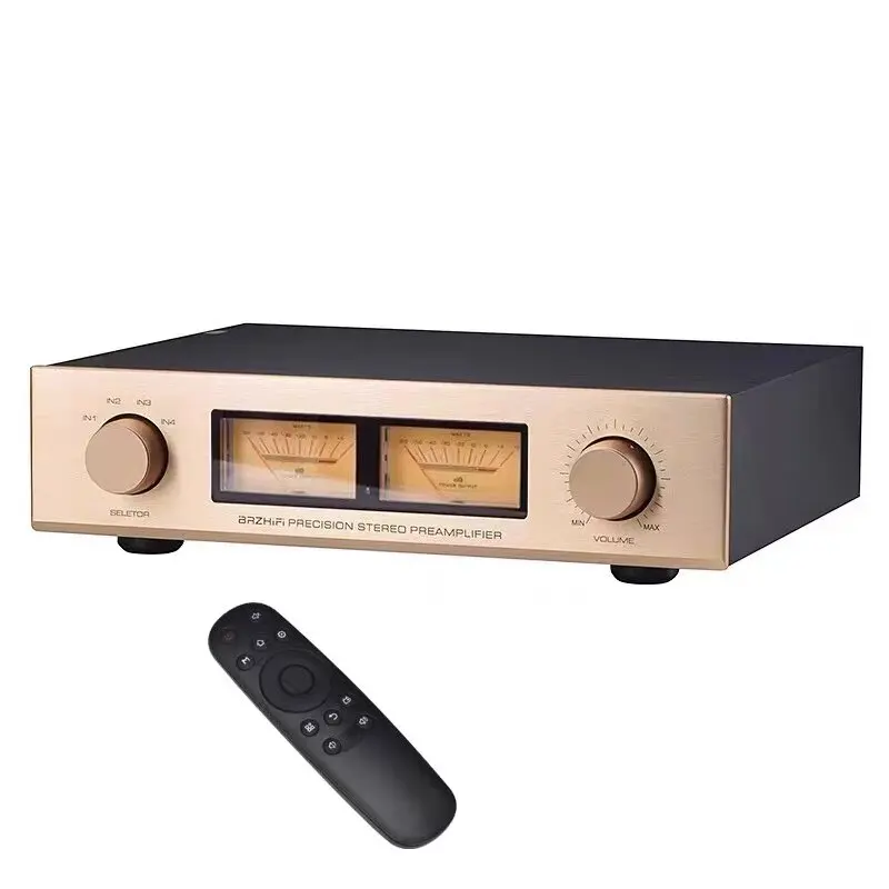 Reference C-245 Circuit Full Balanced remote control Preamplifier  HiFi high end Preamplifier RCA x 2; XLRx2