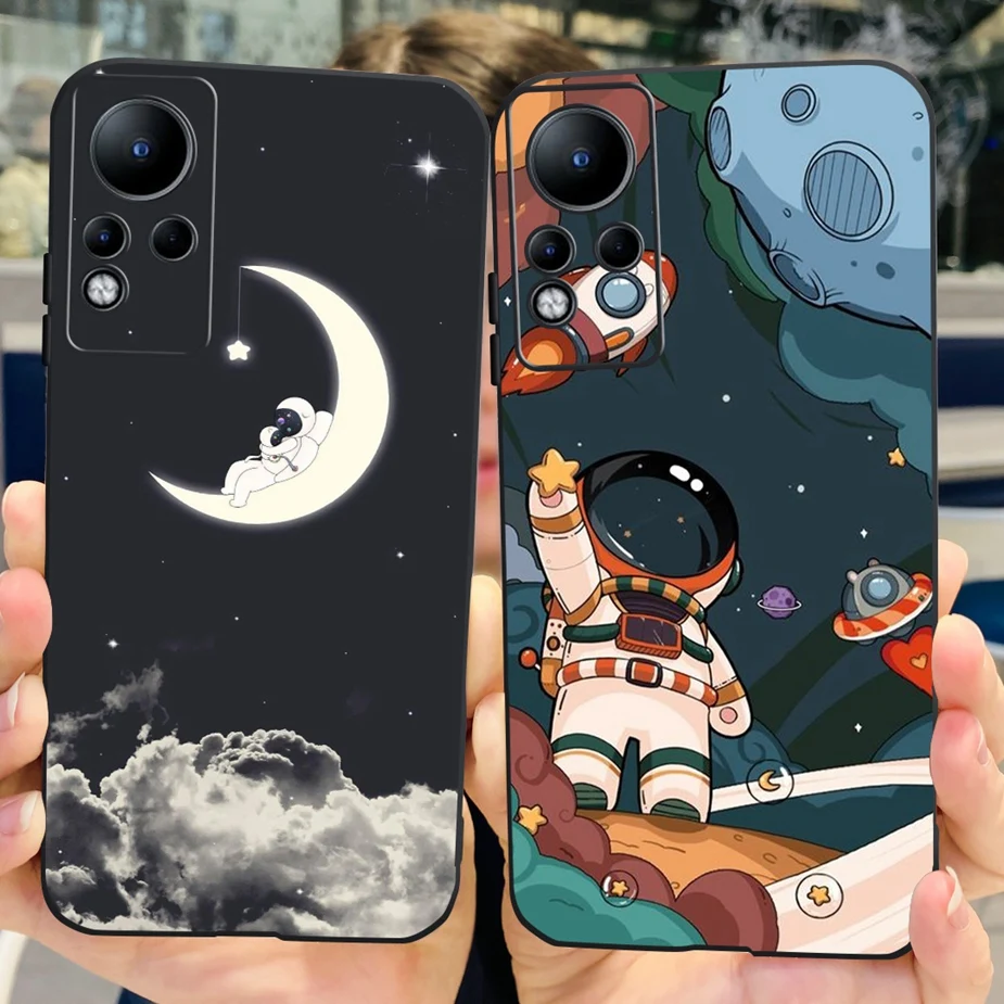 For Infinix Note 11 Case X663 X663B Cute Fashion Painted Cover Case For Infinix Note 12 Note12 Note11 X663C Soft TPU Fundas Capa