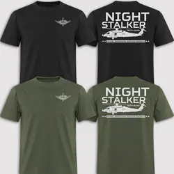 160th Special Operations Aviation Regiment SOAR Night Stalker T-Shirt 100% Cotton O-Neck Summer Short Sleeve Casual Mens T-shirt