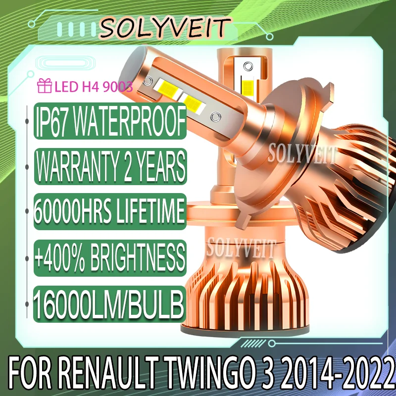 

Мгновенное включение для среднего освещения, лампа дальнего ближнего света для RENAULT TWINGO 3 2014 2015 2016 2017 2018 2019 2020-2022