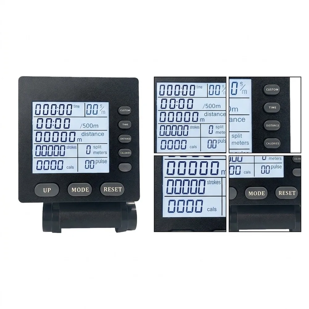 For Interactive App Training Rowing Machine Console Cardio Machine Monitor Training Apps Compatibility Tracks Calories Burned