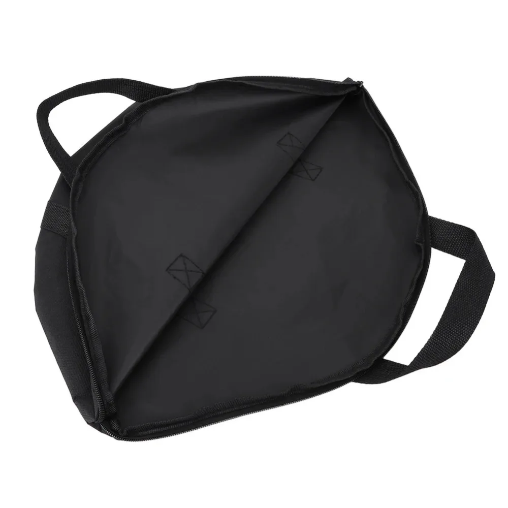 Baking Pan Storage Bag with Handle Wear-Resistant Grilling Pan Pouch Waterproof Skillet Bag 47x38cm Outdoor BBQ Tool for Kitchen image 3