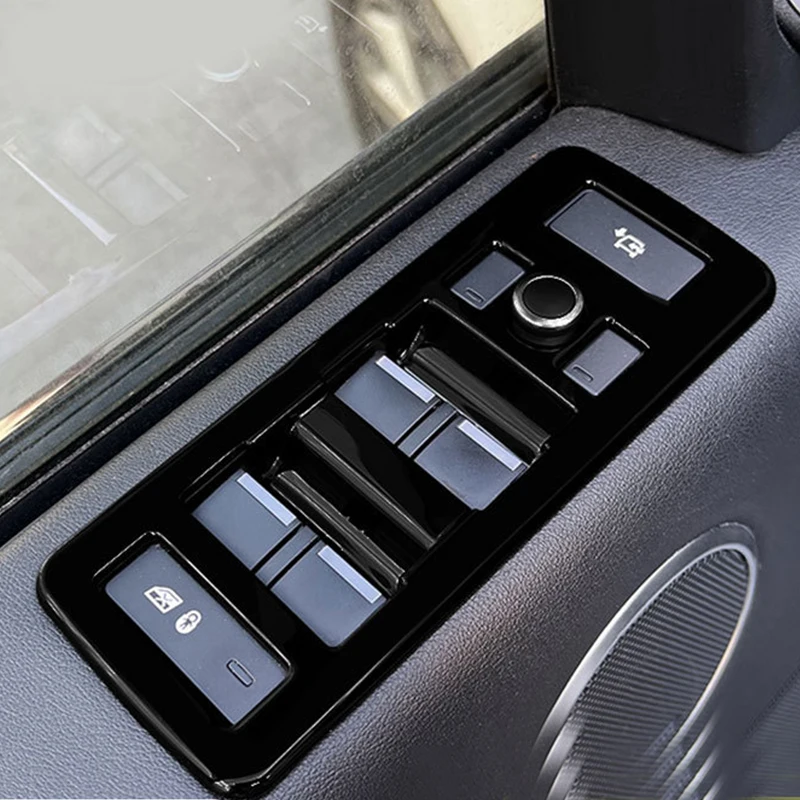 For Land Rover Range Rover 13-17 Executive Edition Modified Interior Decoration Stickers, Window Buttons, Panel Frame Upgrades