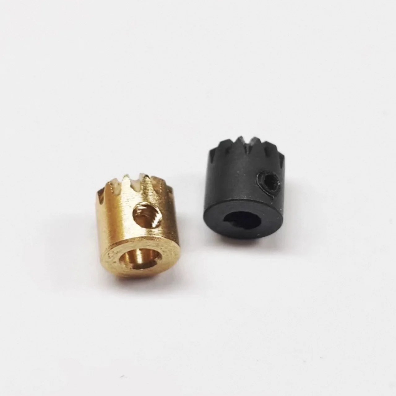 3D 2/3mm Hole Precision Instrument Metal Gear M0.5 12 Teeth Power Transmission Box Directional Coupler Gearbox Model Part