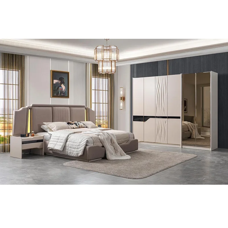 Móveis de guarda-roupa de luxo villa guarda-roupa móveis de alta qualidade