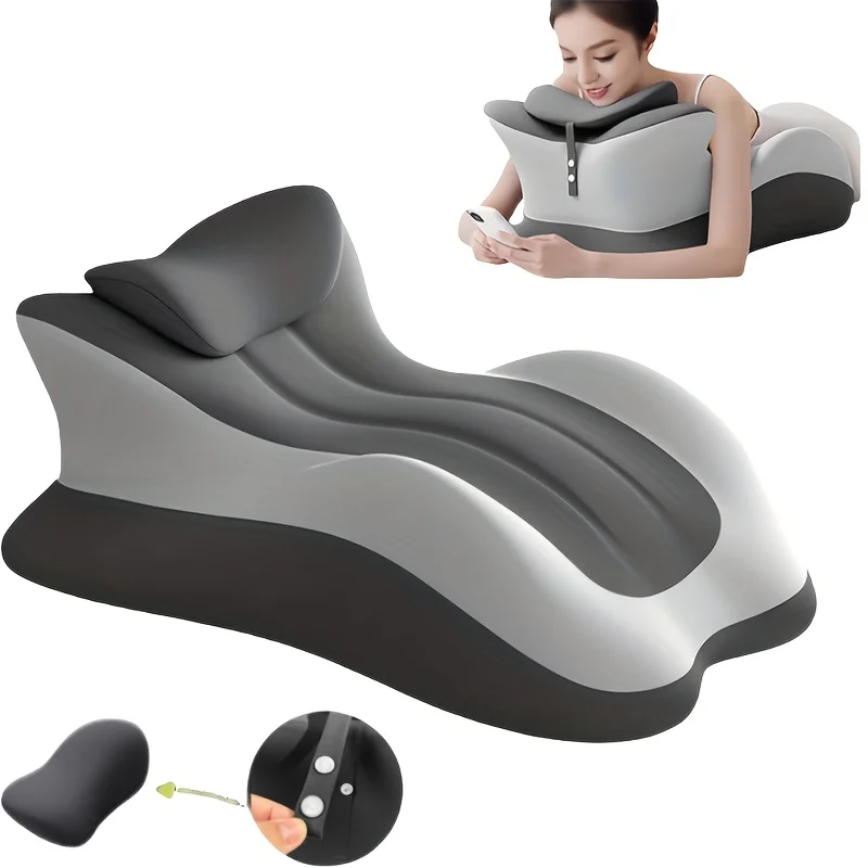 

Adaptive Pillow, Big And Small Pillows, Prone Position Support, Ergonomic Contouring, CoolFlow, Detachable & Washable,