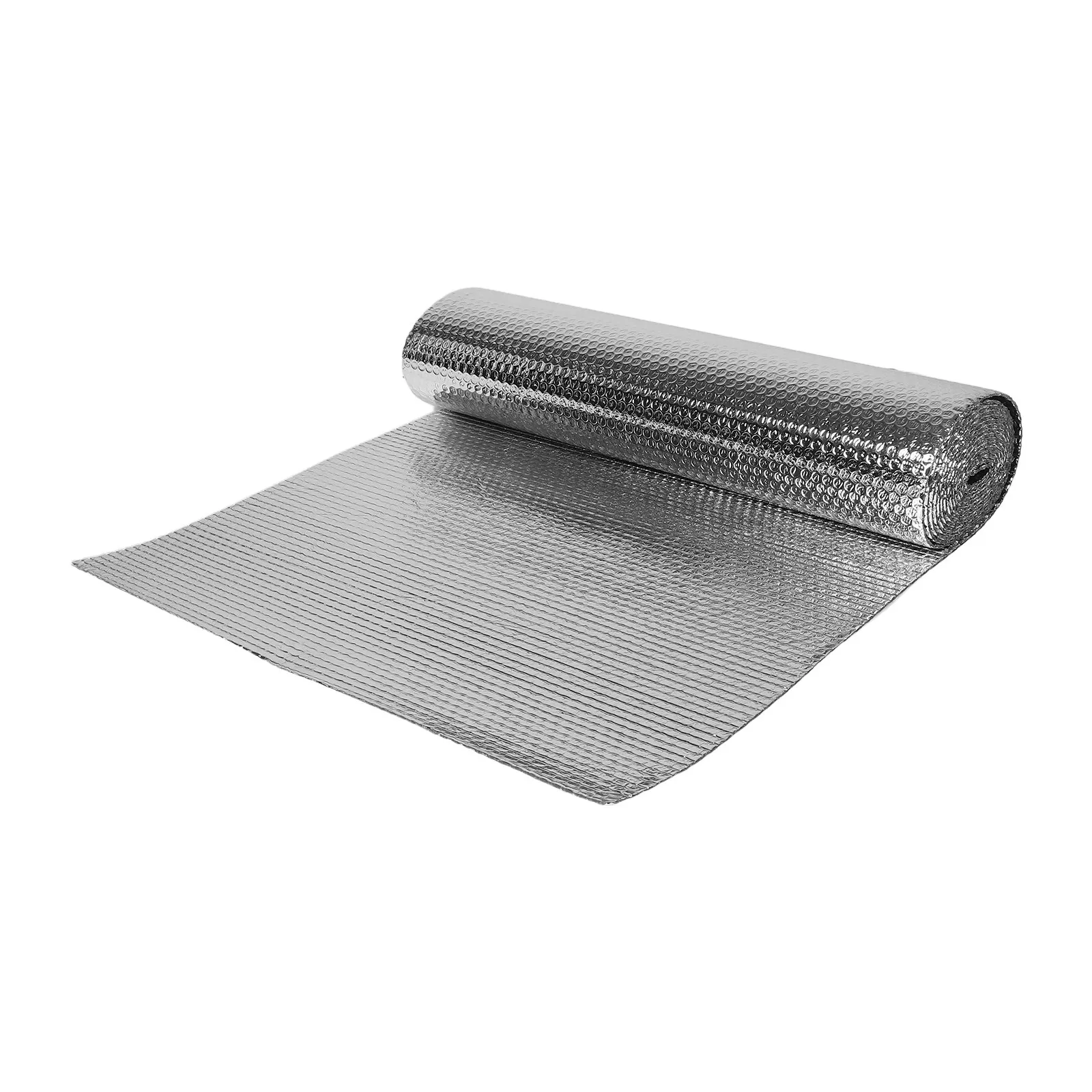 

5mx60cm Radiator Reflective Insulation Film Aluminum Bubble Foil Thermal Roll for Home Garage Attic Window Energy Efficiency