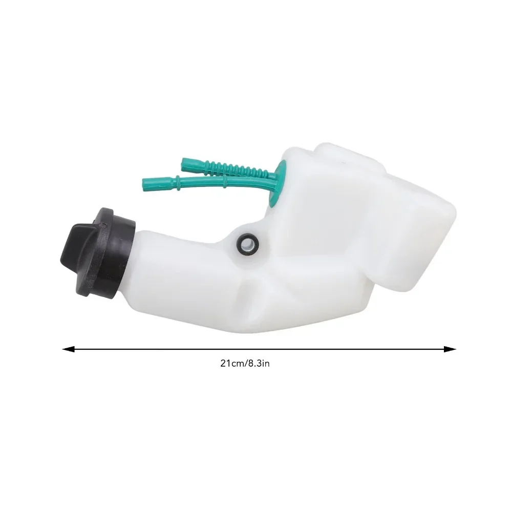 Practical White Gas Fuel Tank PC Easy to Install Trimmer Fuel Tank Compact Brush Cutter Parts for Stihl FS38 FS45 FS46 FS55 KM55