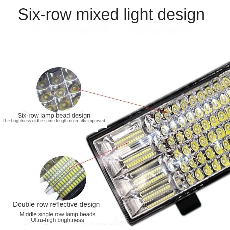 10inch LED Work Light 12-80V 100/84/120LED 12/14inch Options Super Bright Offroad Driving Lamp For Truck ATV UTV